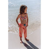 Zoe Two Piece, Aqua/Rose - Two Pieces - 4