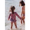 Zoe Two Piece, Aqua/Rose - Two Pieces - 5
