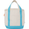 Small Lunch Tote Cooler, Turquoise - Bags - 1 - thumbnail