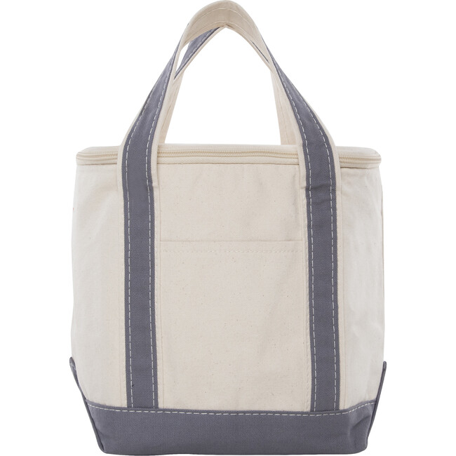 Small Lunch Tote Cooler, Gray - Bags - 1