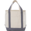 Small Lunch Tote Cooler, Gray - Bags - 1 - thumbnail