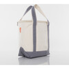 Small Lunch Tote Cooler, Gray - Bags - 2 - thumbnail