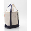 Small Lunch Tote Cooler, Navy - Bags - 3