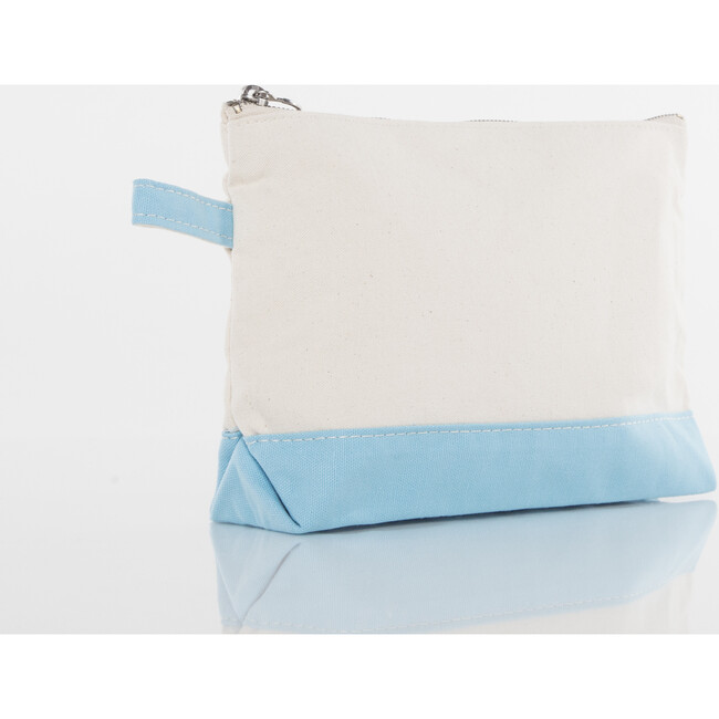 Makeup Bag, Baby Blue - Bags - 2
