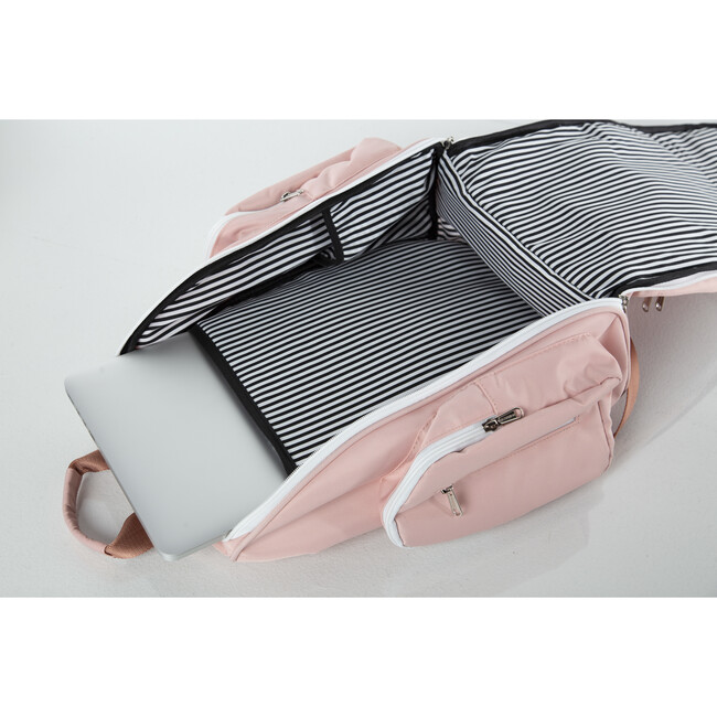 Motion Multipurpose Backpack, Blush - Backpacks - 5