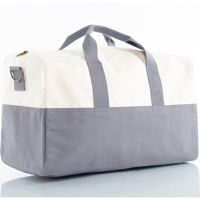 Kids Overnight Duffle, Gray - Bags - 3