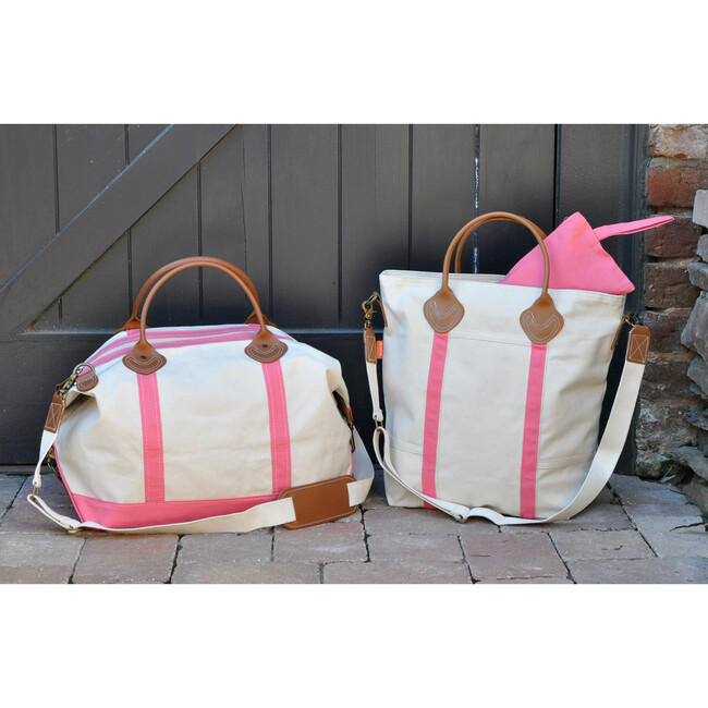 Flight Travel Bag Coral - Bags - 3
