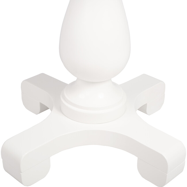 Millard End Table, White - Accent Tables - 4