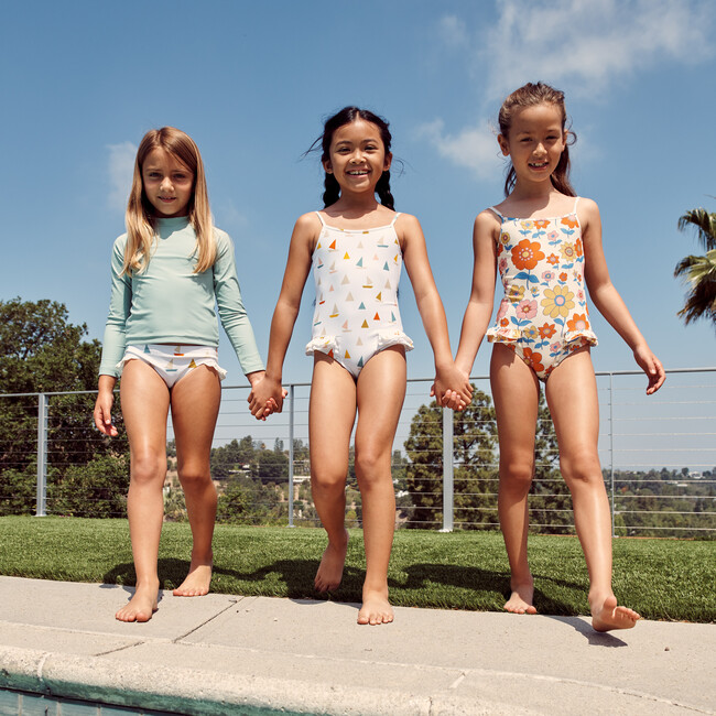 Malia One Piece, Retro Flower