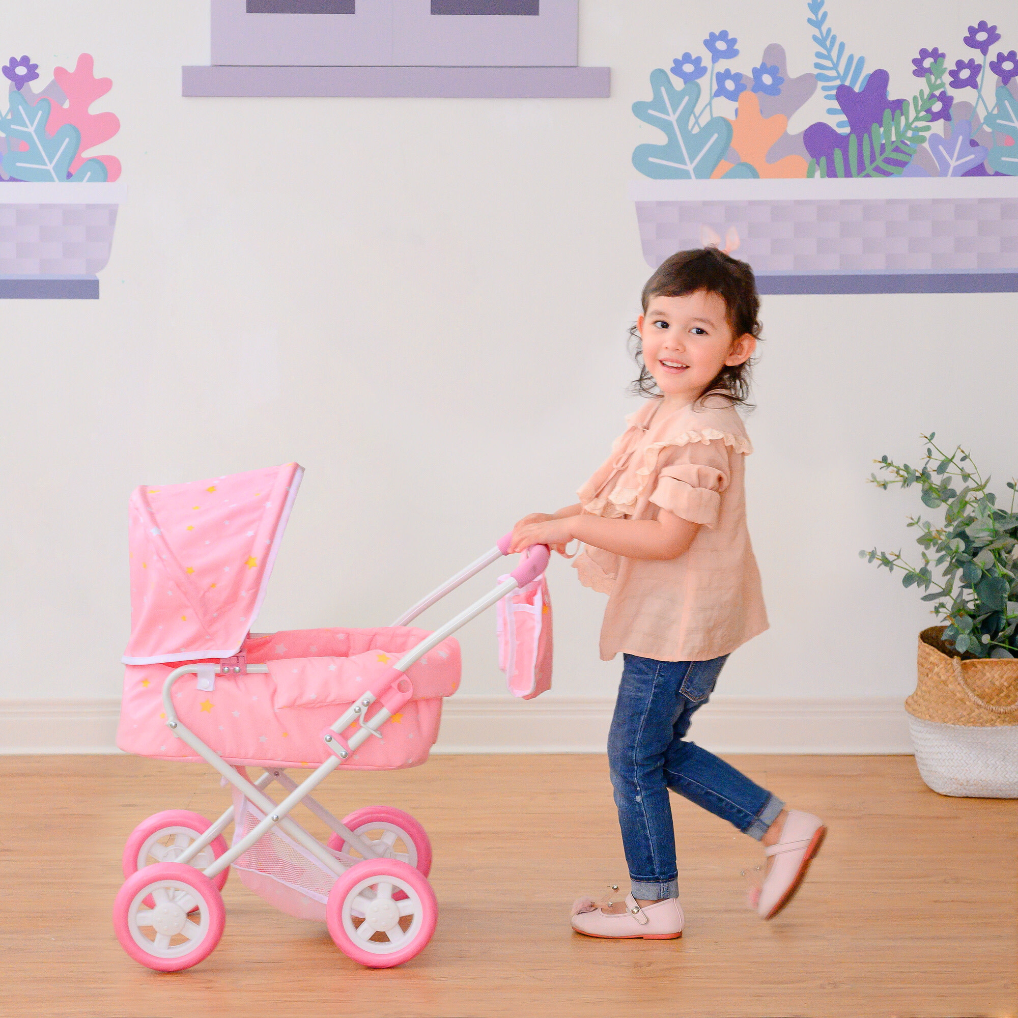 Olivia's Little World Magical Dreamland Baby Doll Deluxe Stroller & Reviews