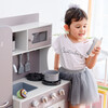 Little Chef Mayfair Retro Play Kitchen, Grey - Play Kitchens - 7