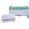 3-in-1 Baby Doll Nursery Set, Blue/White - Doll Accessories - 6