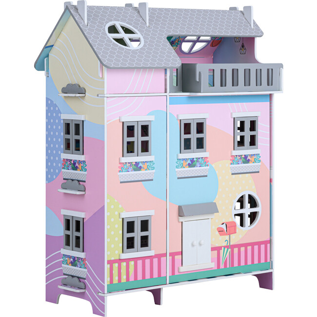 Sunroom Dollhouse with 11 Accessories, Muiticolor