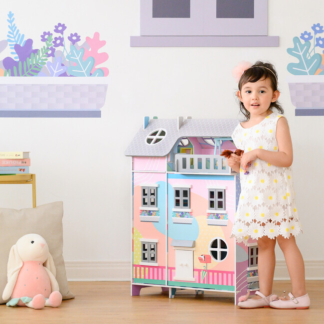 Sunroom Dollhouse with 11 Accessories, Muiticolor - Dollhouses - 2