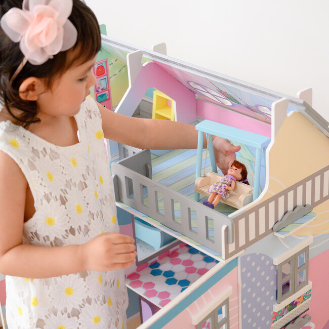 Sunroom Dollhouse with 11 Accessories, Muiticolor - Dollhouses - 7