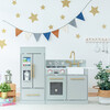Little Chef Chelsea Modern Play Kitchen, Silver - Play Kitchens - 2