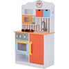 Little Chef Florence Classic Play Kitchen, Coral Red/Twilight - Play Kitchens - 1 - thumbnail