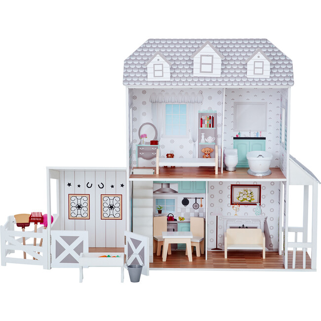 Dreamland Farm House 12" Doll House - Dollhouses - 2