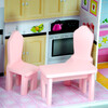 Dreamland Tiffany 12" Doll House, Pink - Dollhouses - 7