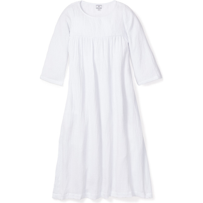White Gauze Provence Night Dress