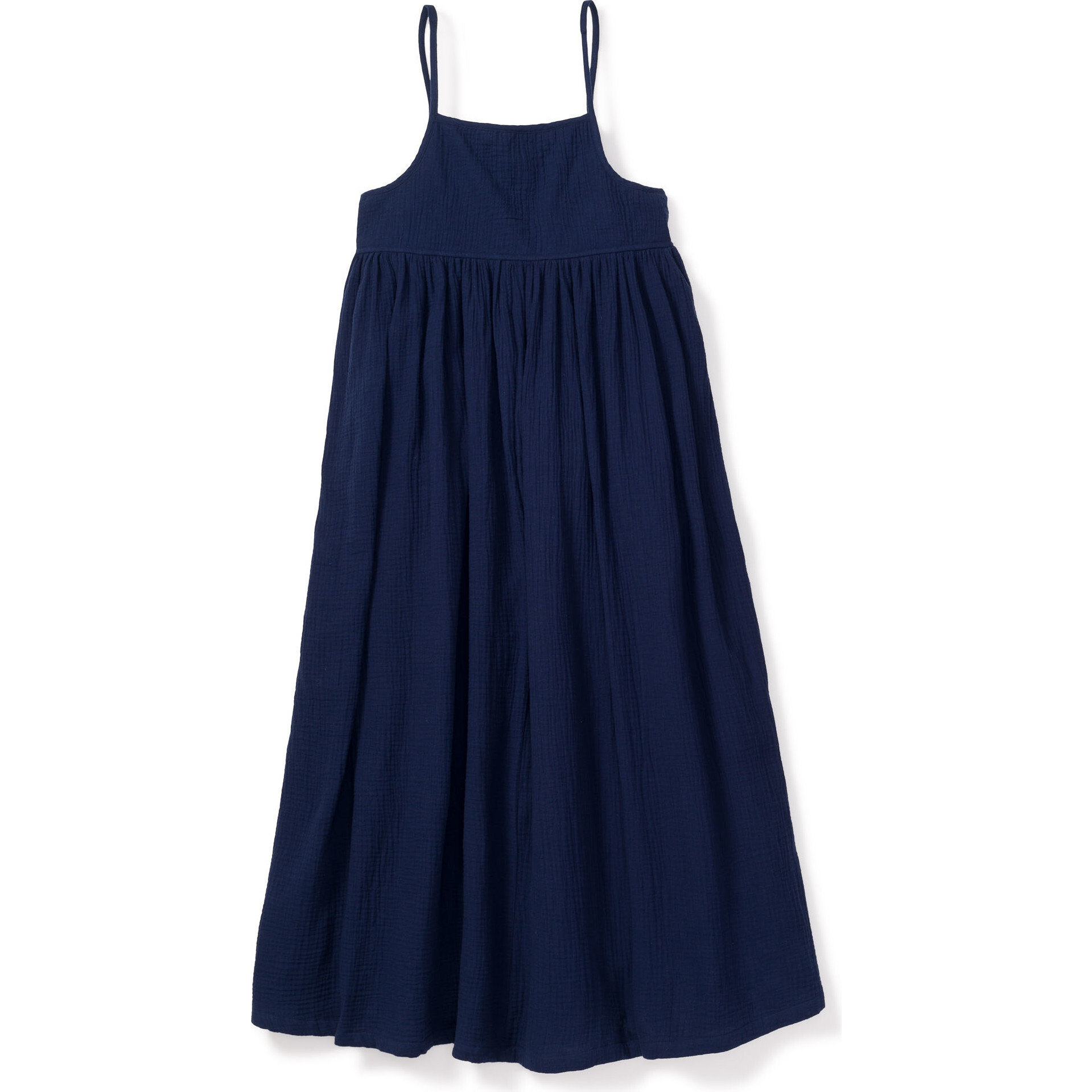 Navy Gauze Serene Night Dress - Pajamas - 1