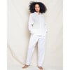 White Gauze Drawstring Pants - Pajamas - 2