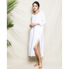 White Gauze Provence Night Dress - Pajamas - 2