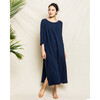 Navy Gauze Provence Night Dress - Pajamas - 2