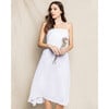 White Gauze Serene Night Dress - Pajamas - 2