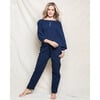 Navy Gauze Willow Top - Pajamas - 2