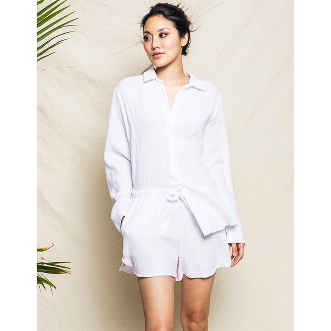 White Gauze Morgan Top - Pajamas - 2