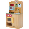 Little Chef Florence Classic Play Kitchen, Wood Grain - Play Kitchens - 1 - thumbnail