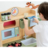 Little Chef Florence Classic Play Kitchen, Wood Grain - Play Kitchens - 4