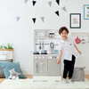 Little Chef Valencia Classic Play Kitchen, Grey - Play Kitchens - 2 - thumbnail