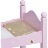 Twinkle Stars Princess 18" Doll Double Bunk Bed, Purple - Doll Accessories - 5 - thumbnail