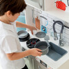 Little Chef Valencia Classic Play Kitchen, Grey - Play Kitchens - 7