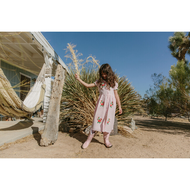 *Exclusive* Girls Junie, Light Pink - Dresses - 3