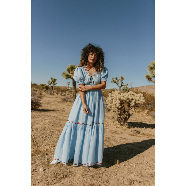 *Exclusive* Women's Aktur, Light Blue - Dresses - 3