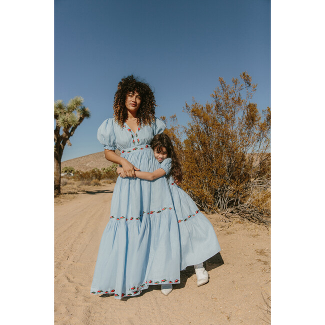 *Exclusive* Girls Aktur, Light Blue - Dresses - 3