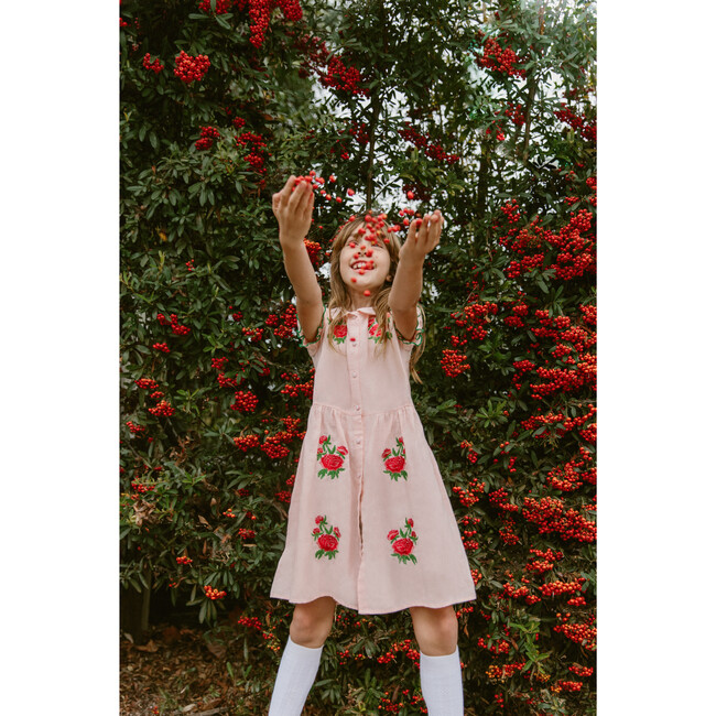 *Exclusive* Girls Junie, Light Pink - Dresses - 6