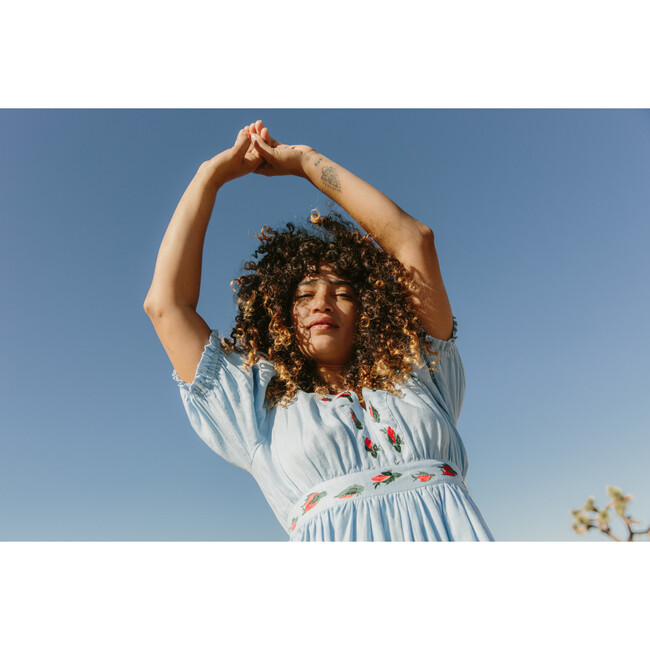 *Exclusive* Women's Aktur, Light Blue - Dresses - 5