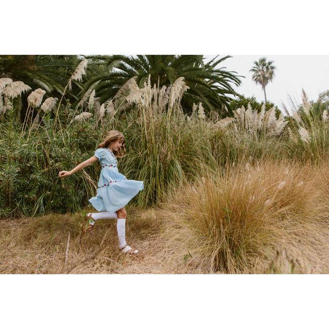 *Exclusive* Girls Aktur, Light Blue - Dresses - 5