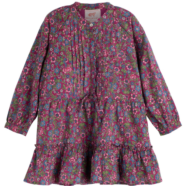 *Exclusive* Chota Bazaar Dress, Hedgehog Boysenberry - Dresses - 1