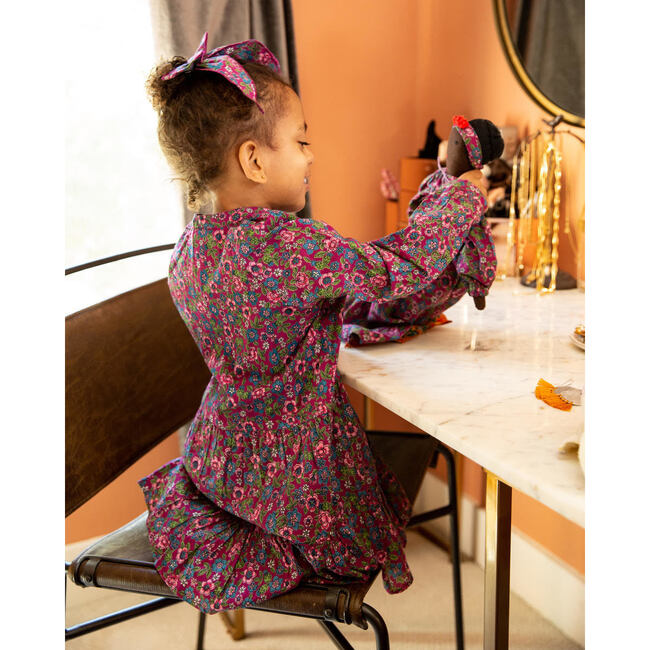 *Exclusive* Chota Bazaar Dress, Hedgehog Boysenberry - Dresses - 3