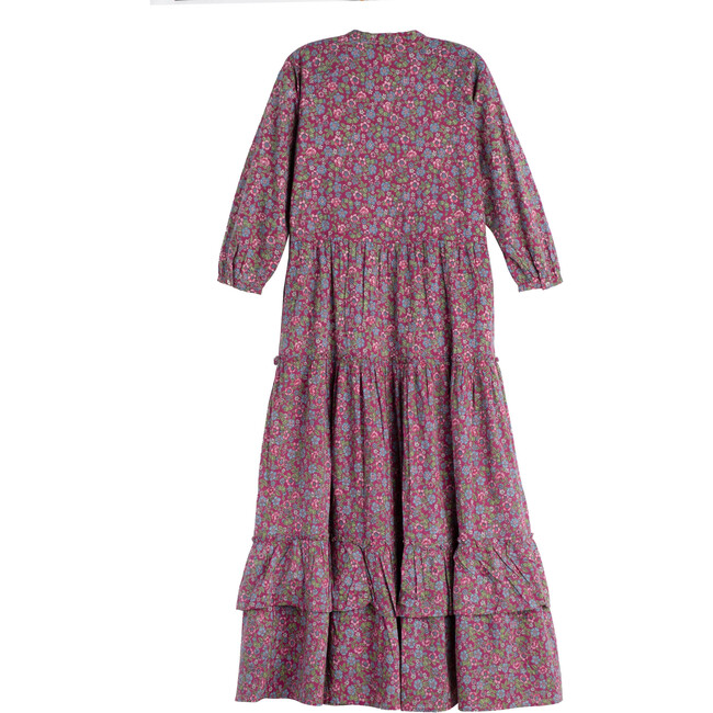 Women's Bazaar Dress, Hedgehog Boysenberry - Dresses - 3