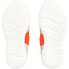 Running Style Sneakers, White & Orange - Sneakers - 5