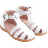 Baby Pre-Walker Sandals, White - Sandals - 1 - thumbnail