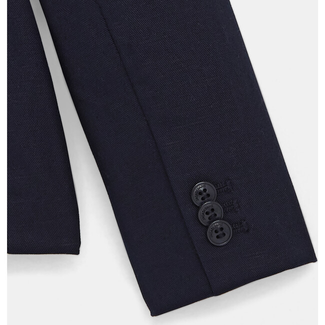 Formal Blazer, Navy Blue - Blazers - 4