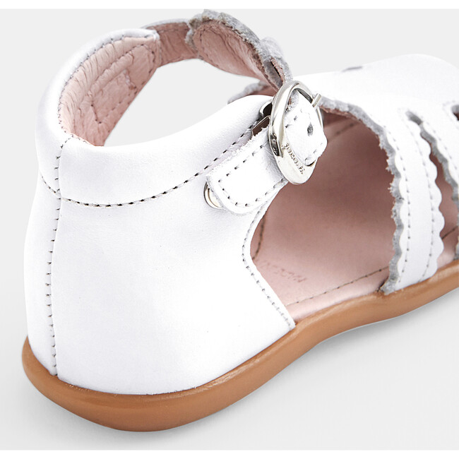 Baby Pre-Walker Sandals, White - Sandals - 3
