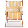 The Tommy Chair, Vintage Yellow Stripe - Outdoor Home - 4